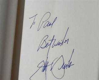 signed John Grisham book