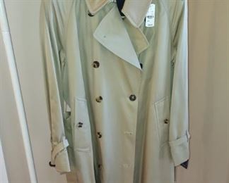 New Brooks Brothers rain coat