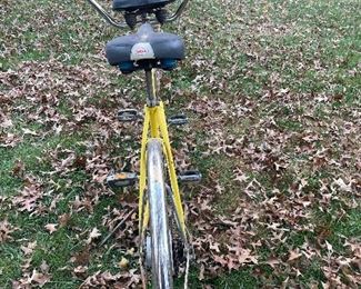 Vintage Schwinn Twinn Yellow Tandem Bicycle