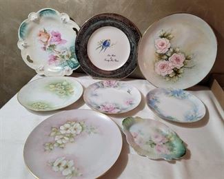 Decorative Plates: Some are Hand Painted