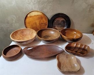 Wooden Bowls and Serving Platters