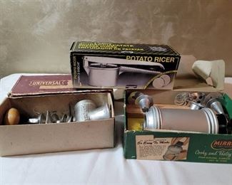 #1 Universal Chopper, Potato Ricer, and Pastry Press