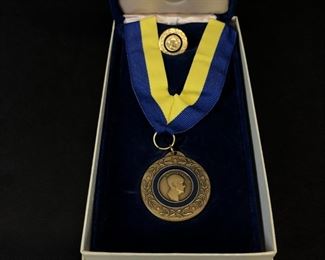 Rotary Foundation Medal & Pin Set