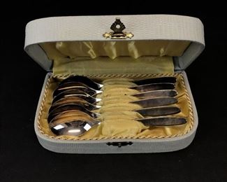 Silver Plate Spoon Set