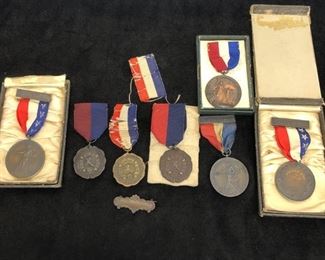Early 1900's Medal Lot - Possibly Bronze
