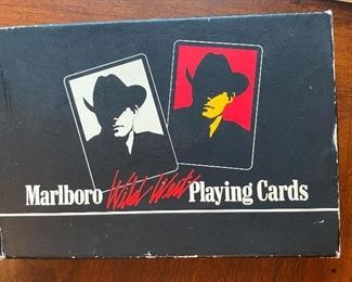 Vintage 1970 Marlboro playing cards. Cards are still in plastic wrap.