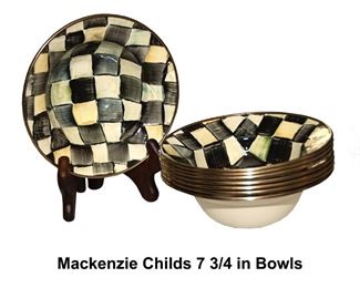 425 Mackenzie Childs Bowls 80.00