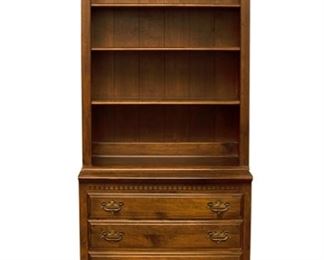 436 Ethan Allen Chest Bookcase 95.00