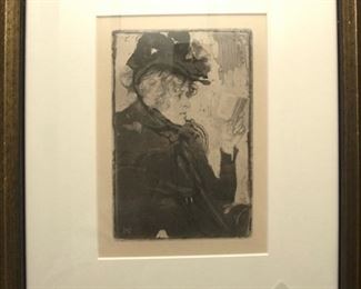 441 Henrich Wolff Etching 95.00