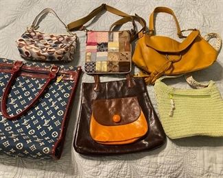 Vintage purchases including Coach
