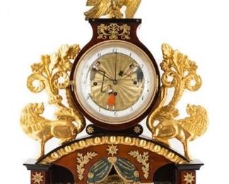 Fine Austrian Portico Clock
