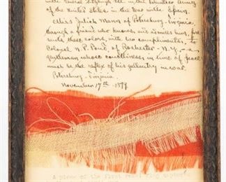 Confederate Flag Fragment