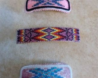Beautifully Woven Barrettes