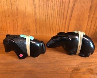 Black Hand Carved Fetishes