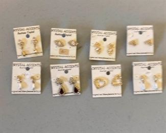 Crystal Accent Earrings