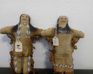 Handmade Native American Dolls