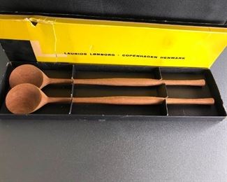 Laurids Lonborg Wooden Serving Spoons