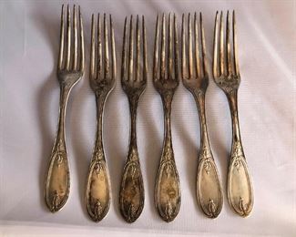 Lincoln Foss Sterling Silver Forks