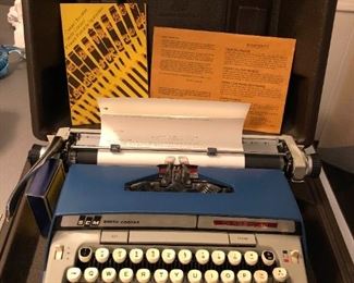 Mid Century Smith Corona Typewriter
