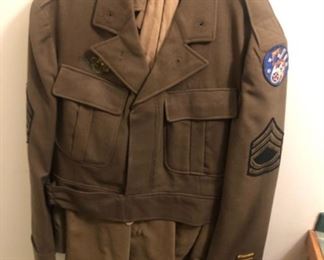 Vintage Military Uniform 