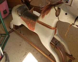 Antique Glider Horse