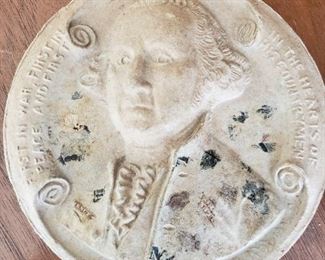 Very Old Macerated Money George Washington