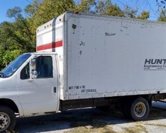 2002 Ford Diesel Box truck 163,000 miles