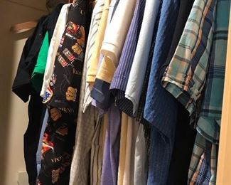 Ladies and Mens clothes and shoes