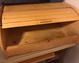 Wood Bread Box