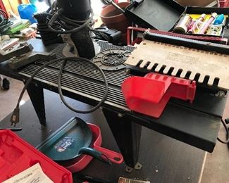 Router Table and Router Craftsman 1 1/2 HP