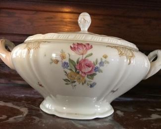 Beautiful bavarian Turrine and Vegetable Dish we just found. Picture to follow.