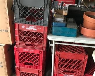 More Milk crates