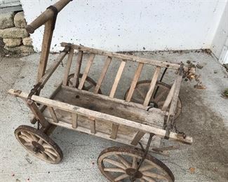Antique German Vegetable Cart