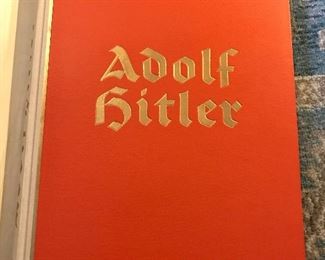 "Adolf Hitler" printed in German with book jacket - rare
