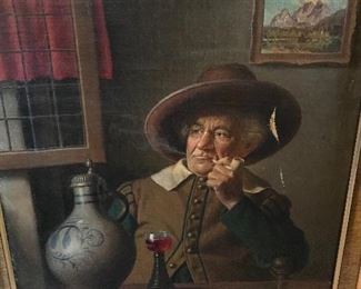 E Kuhlnang/Rehvr - 1949 Oil - some damage