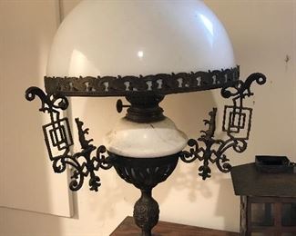 Great Lamp made into an electric lamp