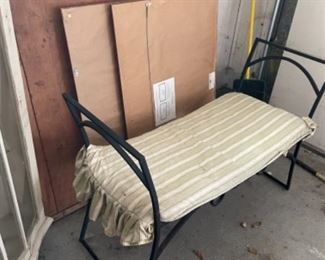 Indoor/outdoor bench 