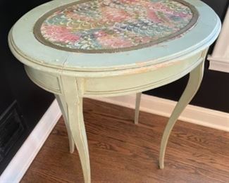 Small antique side table 