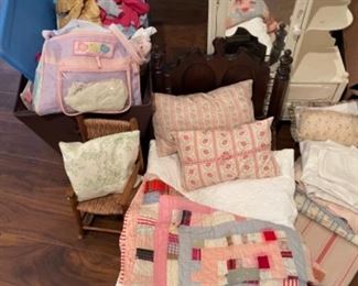 Antique doll furniture
