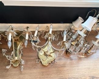 Antique light fixtures