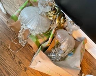Antique light fixtures