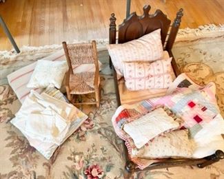 Vintage doll furniture 