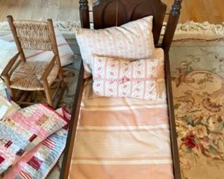 Vintage doll furniture 