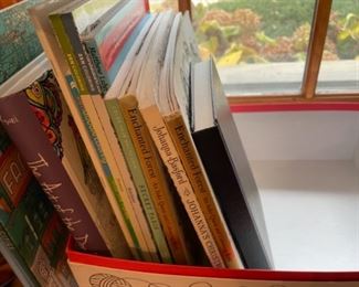 Art books and coloring books 