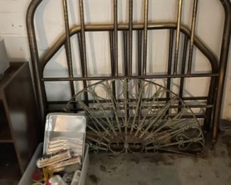 Genuine Brass vintage bed frame (full) 