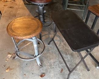 Stools and tables 