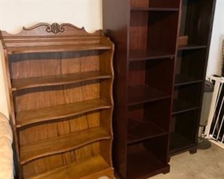 Antique bookshelf, Pottery Barn bookshelf, Target book shelf 