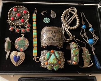 Sterling Silver Jewelry (Native American and more)