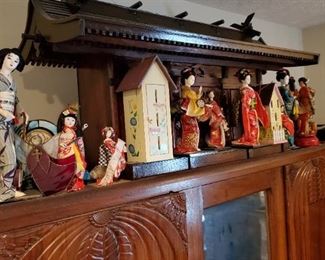 One of two different Japanese Spirit Houses