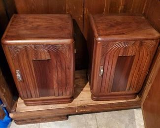 2 matching night stands for the Antique Chifferobe
